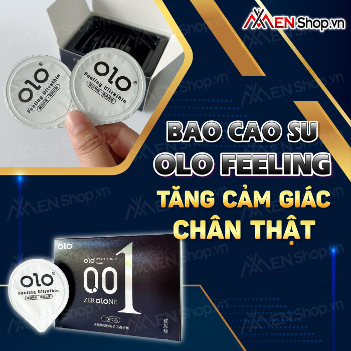 Tính năng của Bao Cao Su Siêu Mỏng Olo Feeling - Mỏng 0,01mm - Hương Chocolate