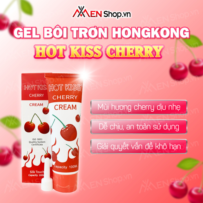 Công dụng và chức năng của Gel Bôi Trơn Hongkong Hot Kiss Cherry