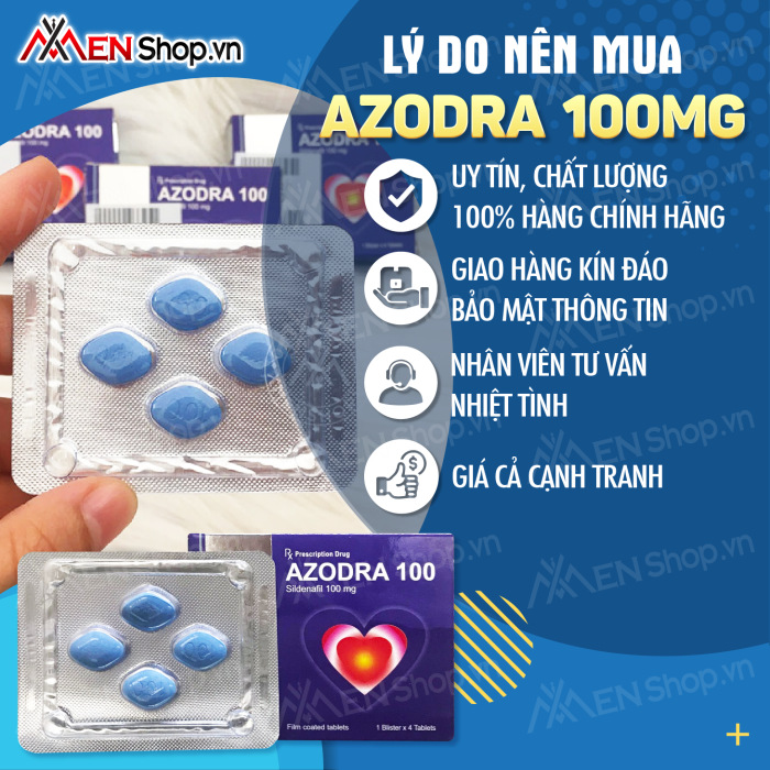 Công dụng và chức năng của thuốc cương dương AZODRA