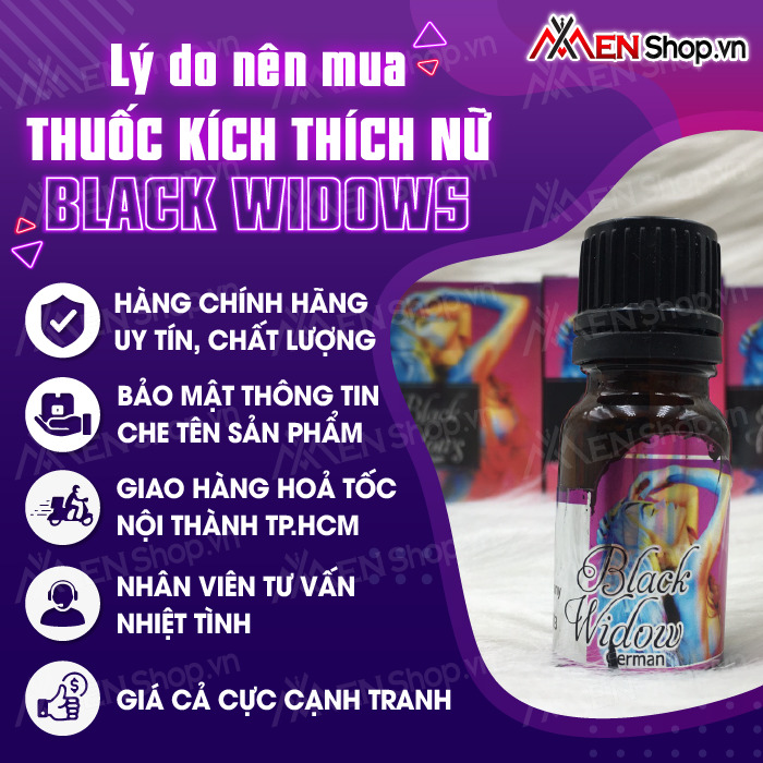 Công dụng và chức năng của BLACK WIDOWS