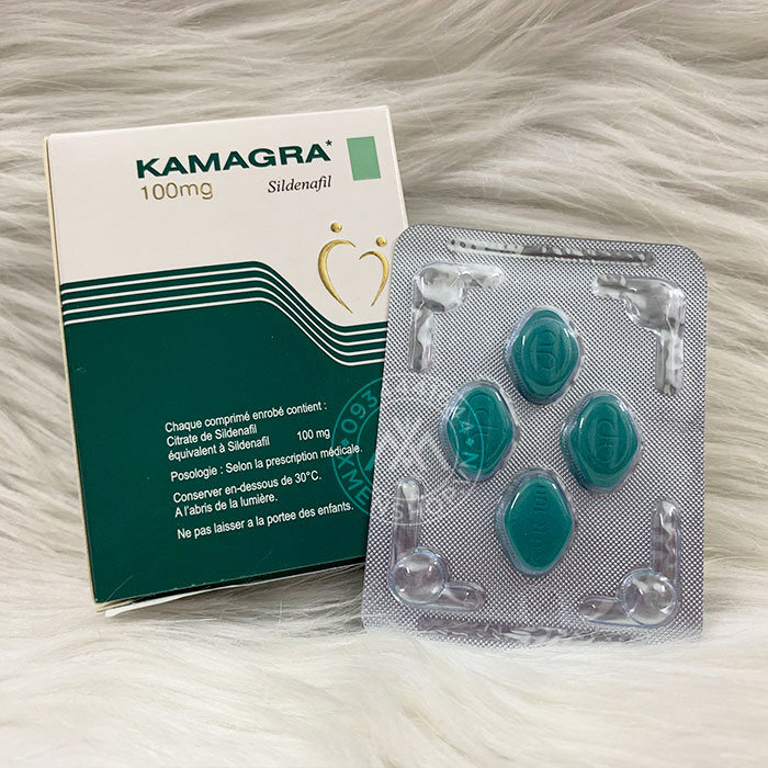 Hình ảnh thực tế của thuốc cương dương Kamagra 100mg