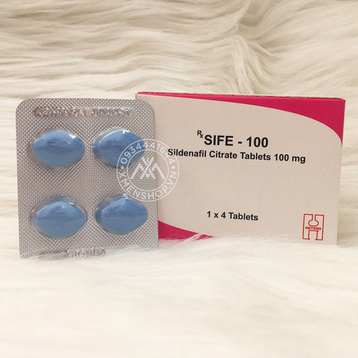 Hình ảnh thực tế về thuốc cương dương SIFE 100