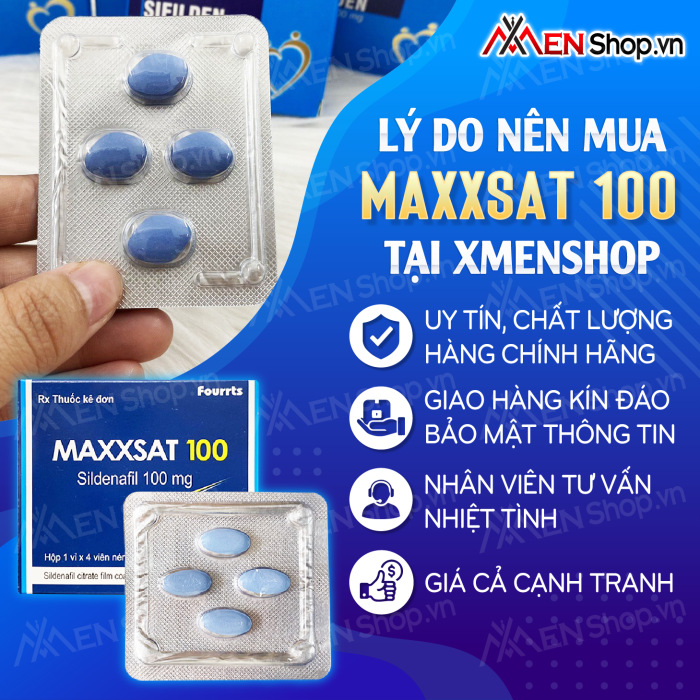 Công dụng và chức năng của thuốc cương dương Maxxsat-100
