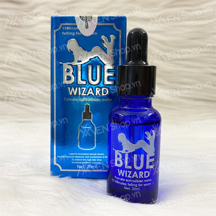 hình ảnh thực tế của tinh chất kích thích nữ Blue Wizard