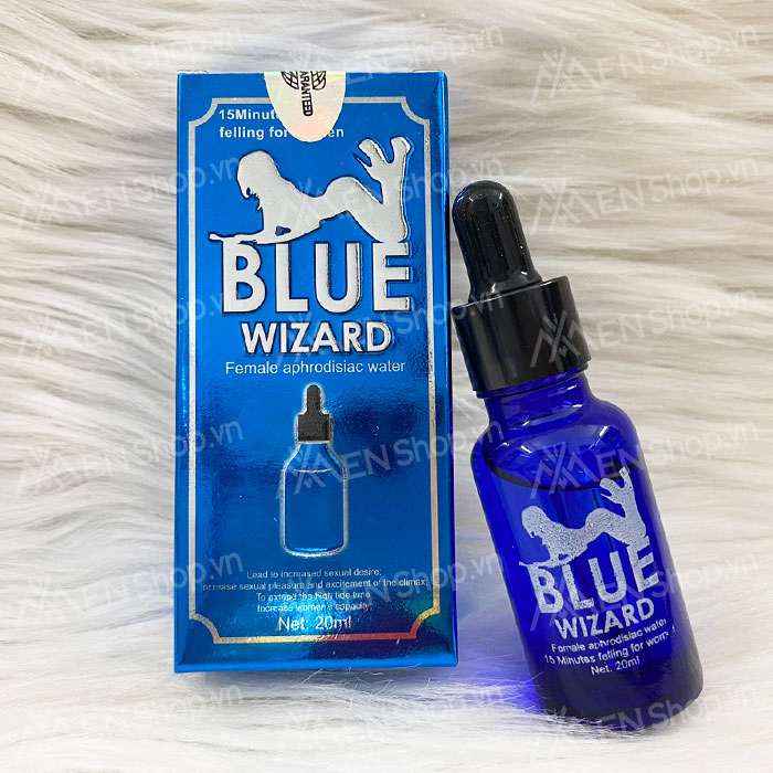 hình ảnh thực tế của tinh chất kích thích nữ Blue Wizard