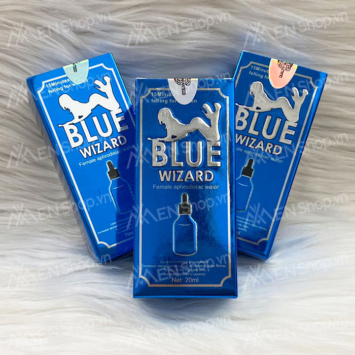 hình ảnh thực tế của tinh chất kích thích nữ Blue Wizard