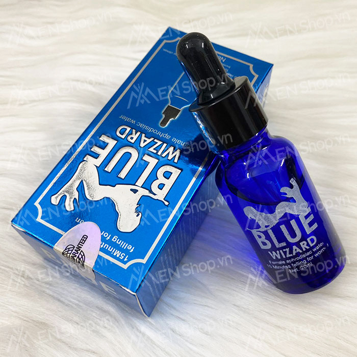 hình ảnh thực tế của tinh chất kích thích nữ Blue Wizard