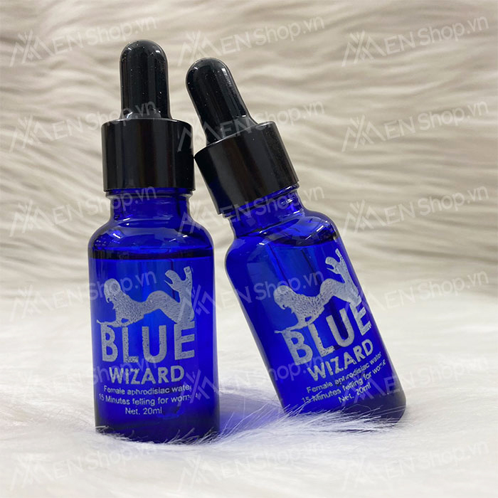 hình ảnh thực tế của tinh chất kích thích nữ Blue Wizard