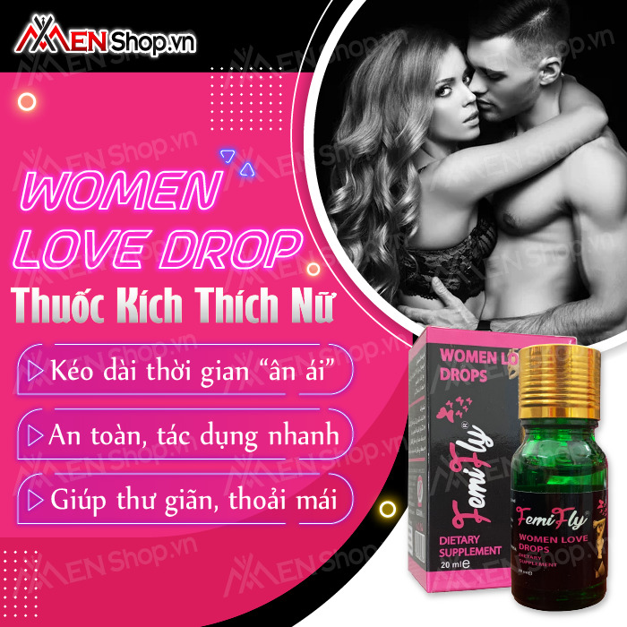 Công dụng và chức năng của WOMEN LOVE DROP