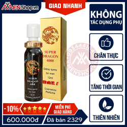 Chai Xịt Kéo Dài Thời Gian SUPER DRAGON GOLD - 12ml