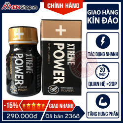 Chai Hít Popper Xtreme Power - Mạnh Mẽ Vô Cùng - 10ml