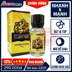 Chai Hít Popper Scorpion - 10ml - Bò Cạp Vàng
