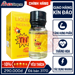 Nước Hoa Popper Liquid Incense TNT - 10ml - Sức Mạnh Bùng Nổ