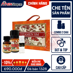Combo Chai Hít Popper Cao Cấp Titanmen SM Cam 60ml