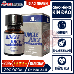 Nước Hoa Popper Jungle Juice Platinum - Tinh Chất Bạc - 10ml