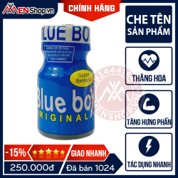 Chai Hít Popper Blue Boy Original - Đẳng Cấp Bất Diệt - 10ml