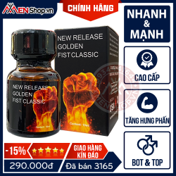 Chai Hít Popper Golden Fist Classic - 10ml