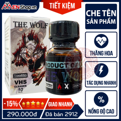 Chai Hít Popper The Wolf - 10ml