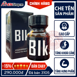Chai Hít Popper Blk - 10ml - Tăng Khoái Cảm