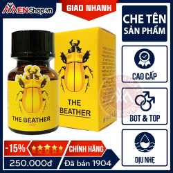 Chai Hít Popper The Beather - Sức Mạnh Bọ Cánh Cứng - 10ml