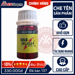 Popper Khô 40ml - GOLD RUSH