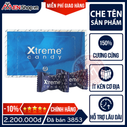 1 hộp Kẹo Sâm Xtremes 30 viên - Cuồng Nhiệt, Dẻo Dai